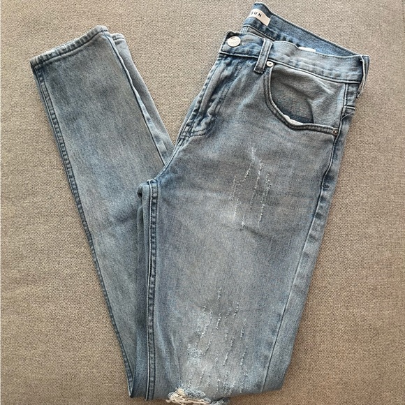 Men’s PacSun Stacked Skinny Distressed Jeans Pants Sz 30 - Picture 8 of 9